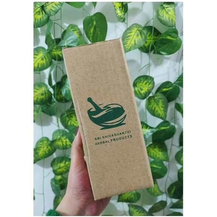 Sri Shiva Shakti Herbal Hair Oil 108 Herbs for Indian Hair Lengthening & Thickening 500ml - Image 2